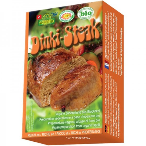 Dinki-Steak Bio, 150g - Soyana