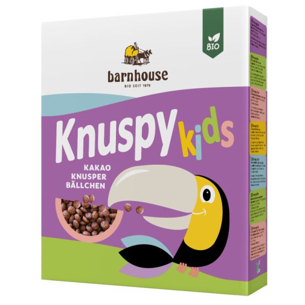 Knuspy Kids Reis Kakao Bio, 250g - Barnhouse