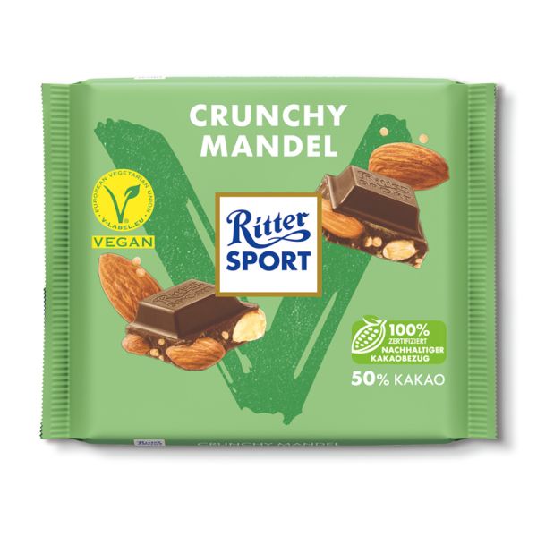 Crunchy Mandel, 100g - Ritter Sport