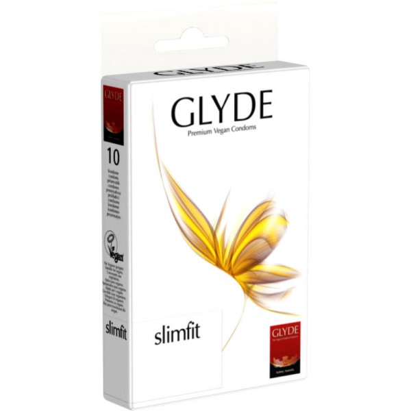 SLIMFIT Premium Vegan Kondom, 1 Pack à 10 Stück - Glyde