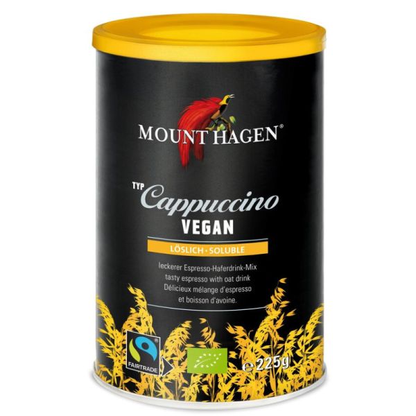 Cappuccino vegan Dose Bio, 225g - Mount Hagen