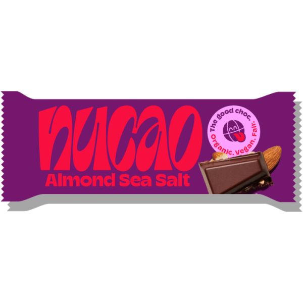 nuacao Almond Sea Salt Bio, 33g - the nu company